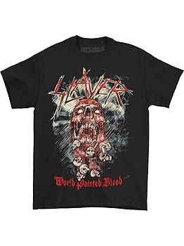 Amazon.com: Loud Distribution - Slayer T-Shirt WPB Skull (L